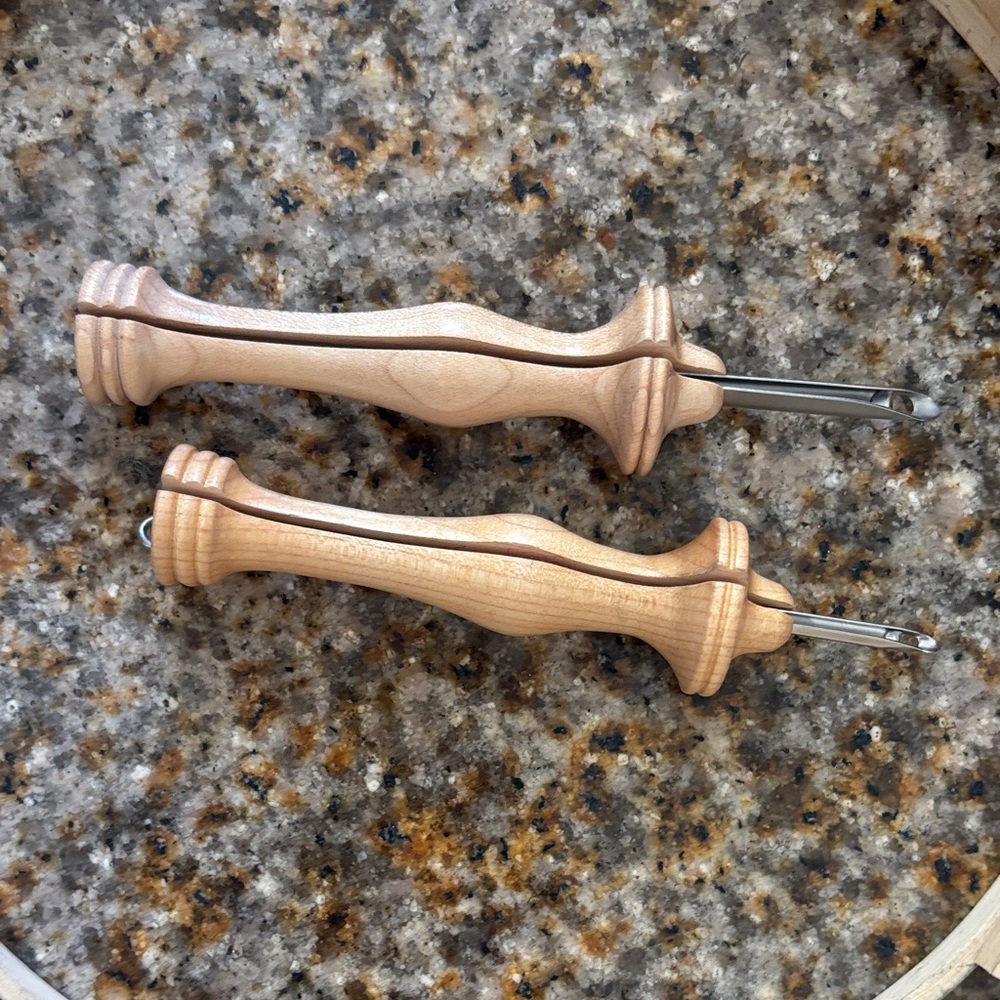 Wooden Handled Metal Tools